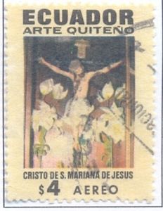 Sello Cross of Mariana de Jesús (Ecuador(Quito Religious Art) MiEC