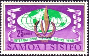 Globe and Human Rights Emblem