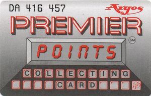 Functional Card: Argos - Premier Points - Collecting Card (Shops ...