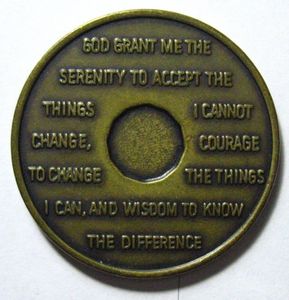 AA Unity service recovery 達成コイン　どれか1枚 UNITY SERVICE RECOVERY III YEARS TOKEN - AA - NA - Dr. Bob