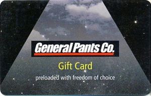 Gift Card: Clouds (General Pants 