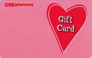 Gift Card: heart - pink (CVS Pharmacy, United States of America(CVS ...