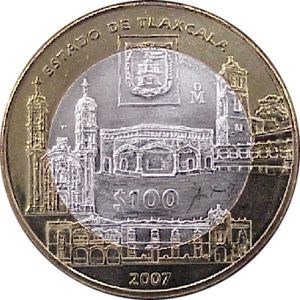 100 Pesos (State of Tlaxcala)