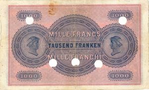 1,000 Franken/Francs/Franchi