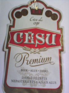 Drink Label: Cesu Premium (Cēsu Alus Daritava, LatviaCol:LV-BEER-000082