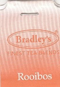 Thee label: Rooibos/Rooibos (Bradley's, Nederland(Finest tea blends ...