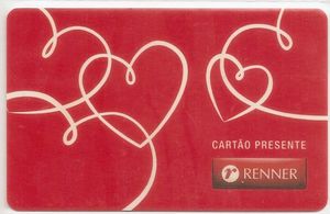 Valentine Rinner Gift Card: Valentine's Day (Renner, Brazil(Renner - Valentine's Day ...