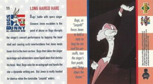 Game Card Long Haired Hare Looney Tunes Looney Tunes Col Ud