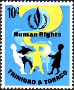 Stamp: Peoples of the World and Emblem (Trinidad and Tobago(Human ...