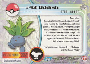 first edition oddish pokemon card Pokémon - Oddish (63) - Team Rocket - 1st Edition - Collectible Card main image 0