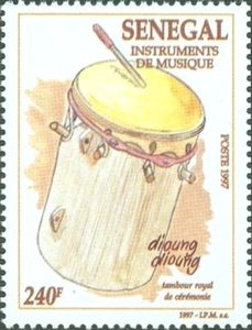 Dioung Dioung (Royal Ceremonial Drum)