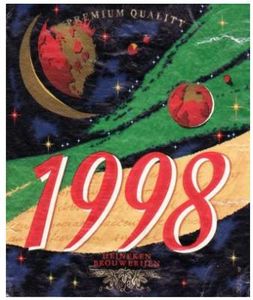 Drink Label Heineken 1998 (Heineken Brouwerij, NetherlandsColNLBEER
