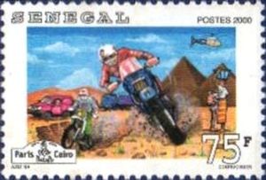 Motorcycles, 4-wheel Drive, Truck and Pyramids
