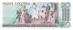 Banknote: 20 Colones (Costa Rica(1968-1992 Issue) Wor:P-238b.5