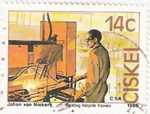 Bicycle Factory: Welding frames