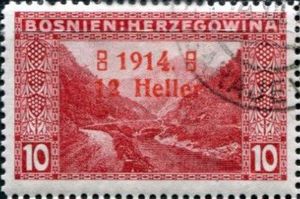 Vrbas, valley road with overprint