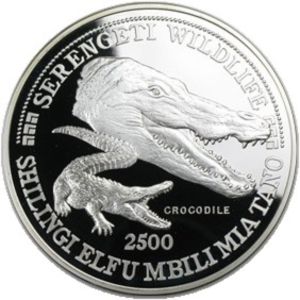 2,500 Shilingi (Serengety Wildlife)