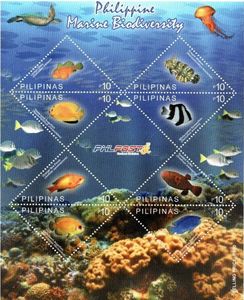 Marine Biodiversity 2013 souvenir sheet