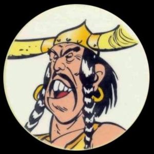 Figurines Astérix – Atlas & Plastoy 2002 – En Hispanie : Soupalognon, Crouton, Pepe, Sous Blister