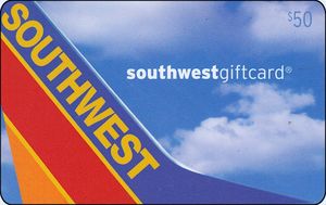 Gift Card: Southwest (Southwest Airlines, United States of America ...