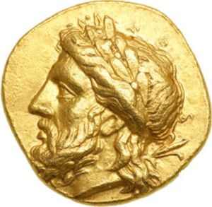 1 Stater (Laureate head of Zeus right)