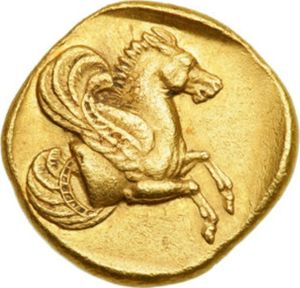 1 Stater (Laureate head of Zeus right)