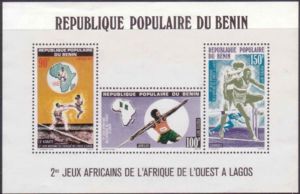 2nd West African Games, Lagos, Nigeria.