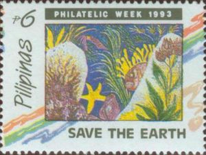 Philatelic Week 1993 - Save the Earth