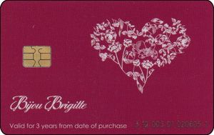 Flowers as heart (dark red)