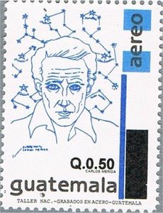 Carlos Merida - surcharged