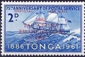 Whaling ship and whaleboat