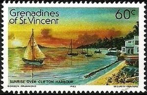 Sunrise Over Clifton Harbour