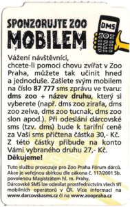 Prague Zoo. Children 1 day ticket