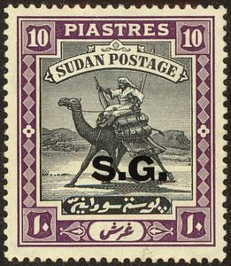 Postman with Dromedary (Camelus dromedarius)