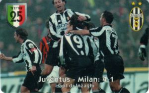 25° scudetto - Juventus-Milan: 4-1