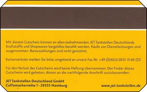 Tank- und Warengutschein