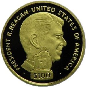 100 Dollars (President Ronald Reagan)