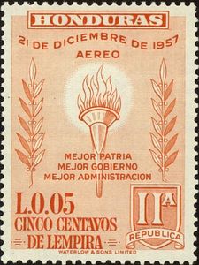 Freedom Torch, Palm branches