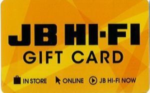 Gift Card: In Store - Online - JB Hi-Fi Now (JB Hi-Fi ...