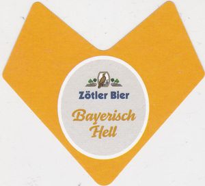 Drink Label: Bayerisch Hell (Privat-Brauerei Zötler, Germany, Federal ...