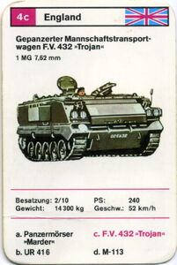 Game Card 4c Gb Gepanzerter Mannschaftstransportwagen F V