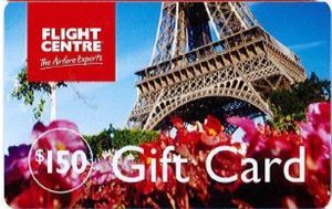 Gift Card: Paris - Eiffel Tower (Flight Centre (Australia ...