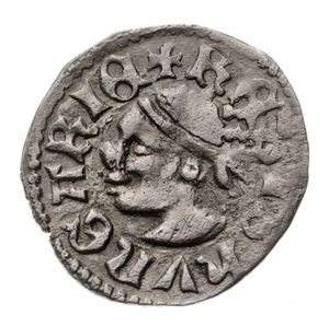 Coin: 1 Denar (Hungary(1342~1382 - 25th King Louis I the Great