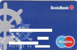 Bankpaske Denizbank Denizbank Turkije Col Tr Ms 0027 2