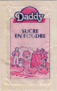 Sugar Packet Daddy Sucre En Poudre France Sugar Col FR N 000566a 