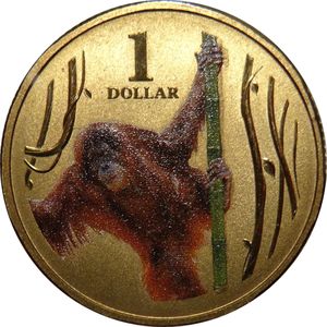 1 Dollar (Zoo Series - Orangutan)