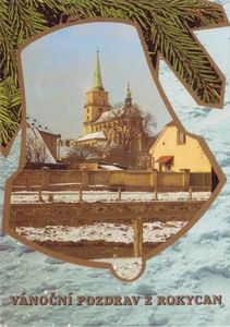 Rokycany. Christmas greetings