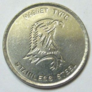 トークン: Eagle. ICM Magnet type stainless steel