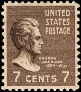 Andrew Jackson (1767-1845), Seventh President of the U.S.A.