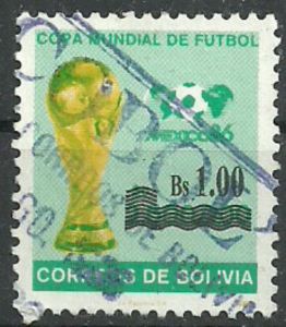 Stamps Yv. 670 overprint